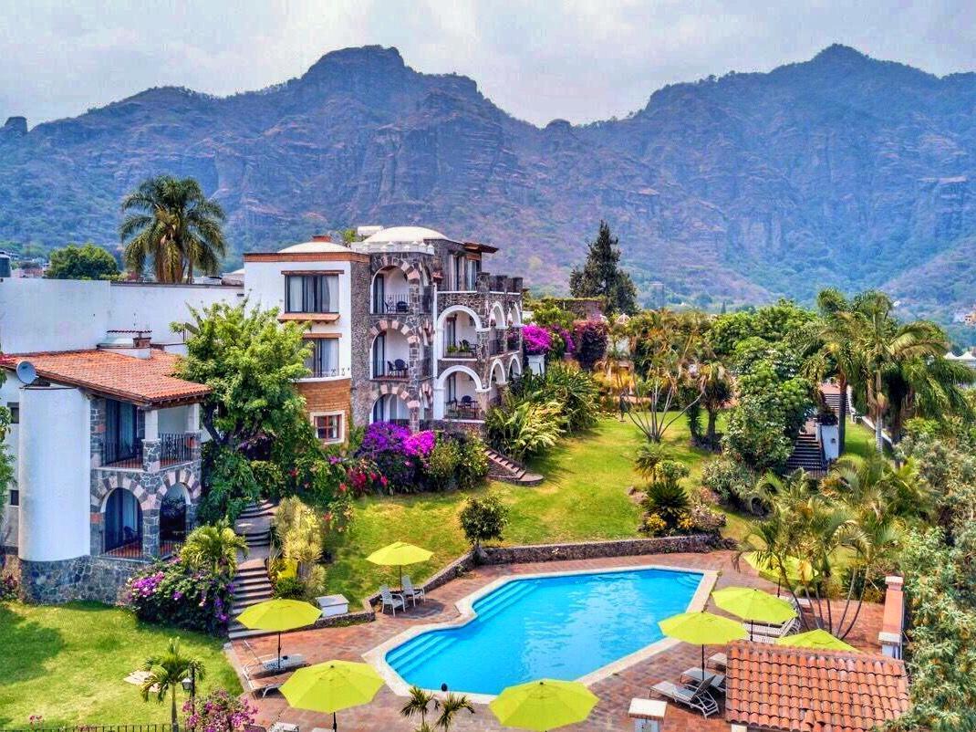 Posada Del Tepozteco - Hotel & Gallery Тепостлан Экстерьер фото